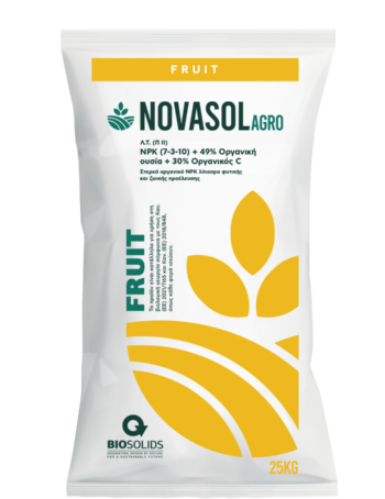 Novasol Agro FRUIT 25kg- MOCK UP Novasol Agro FRUIT 25kg MOCK UP